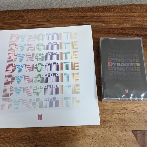 BTS Dynamite Vinyl and Cassette Set Brand new - Picture 2 of 6